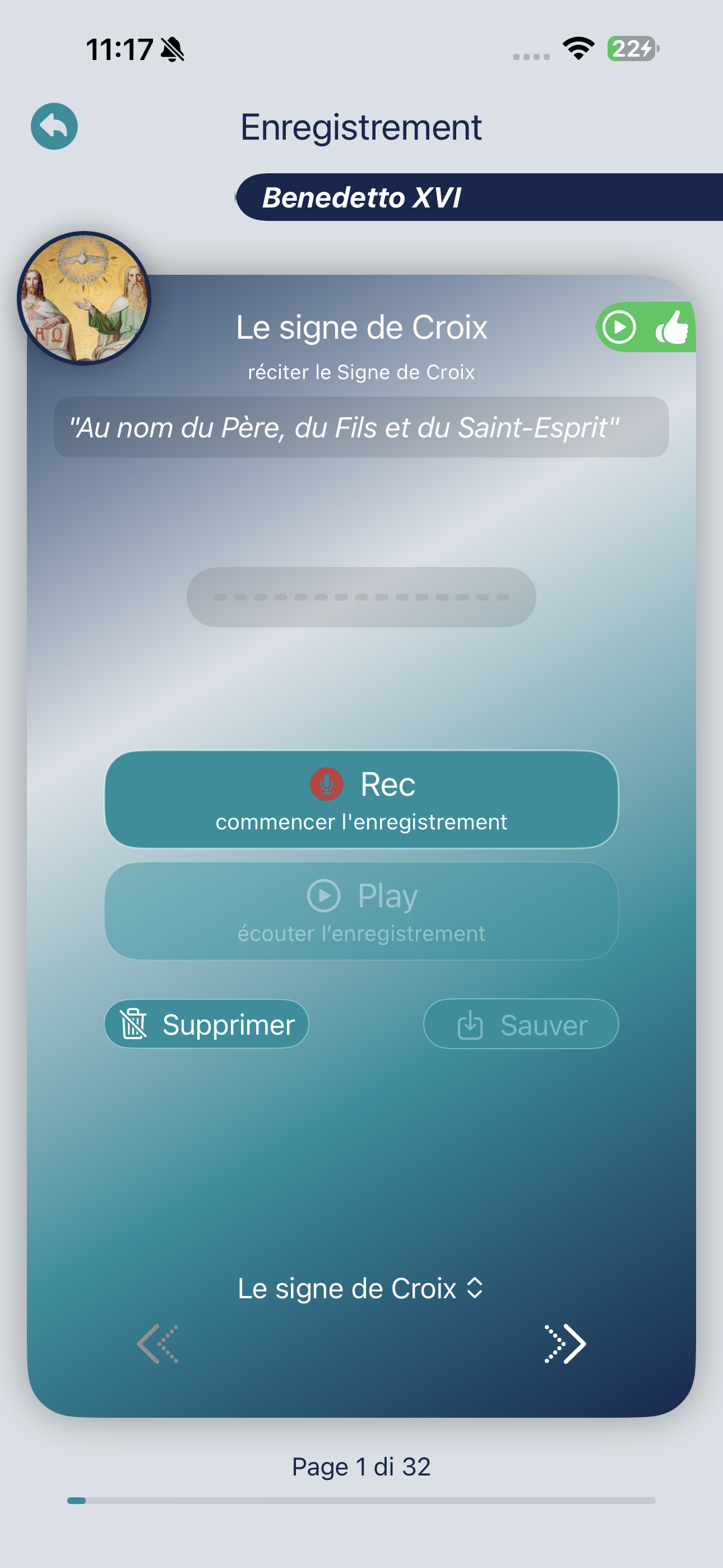 Priez avec les voix que vous aimez